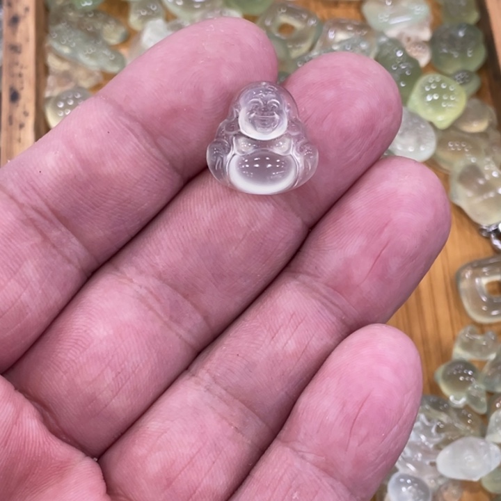 蛇纹石玉合金颈饰