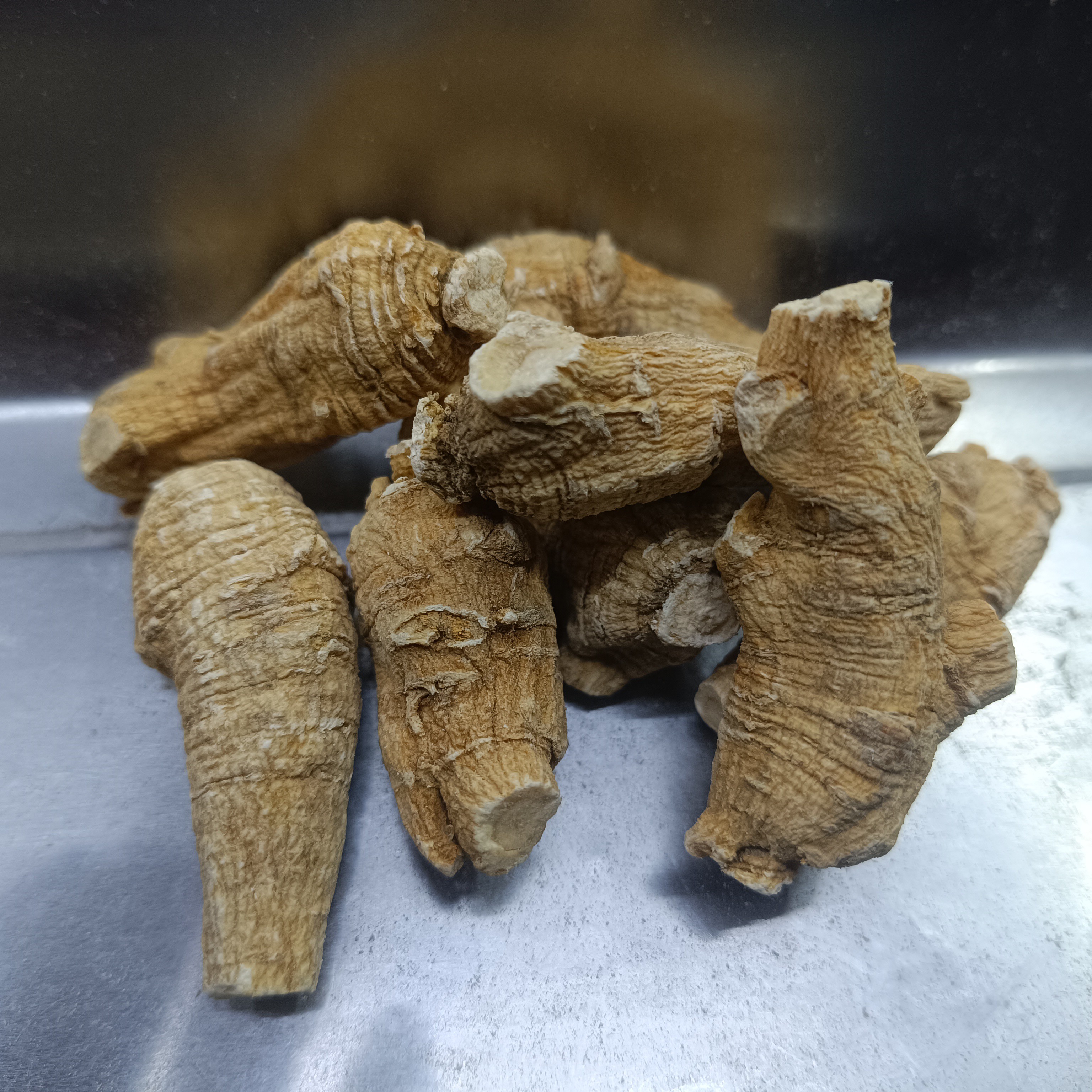 单支15克重西洋参老参皮老纹密切片煲汤泡水泡酒参味浓郁高品质