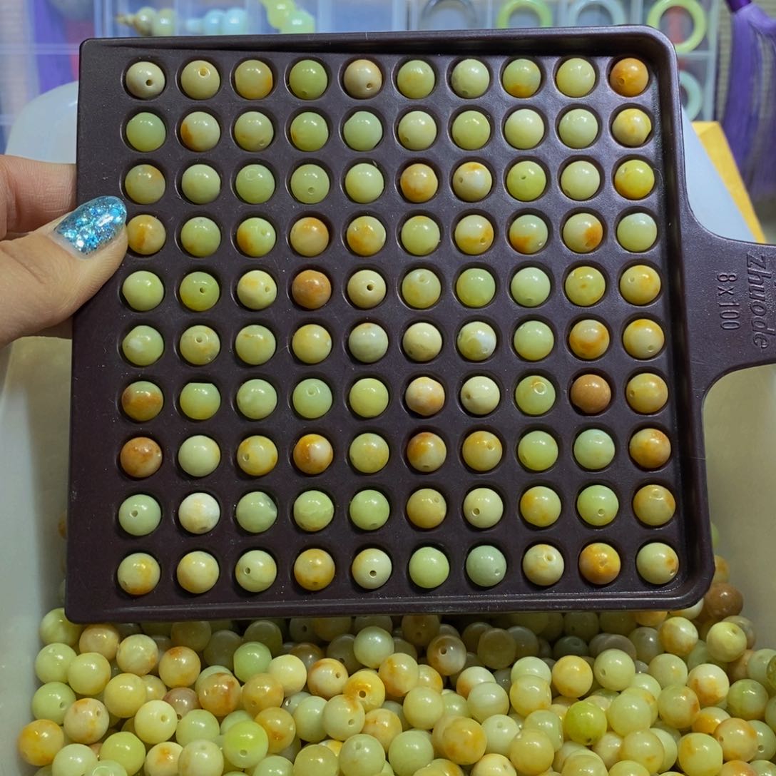 蛇纹石玉未镶嵌颈饰424