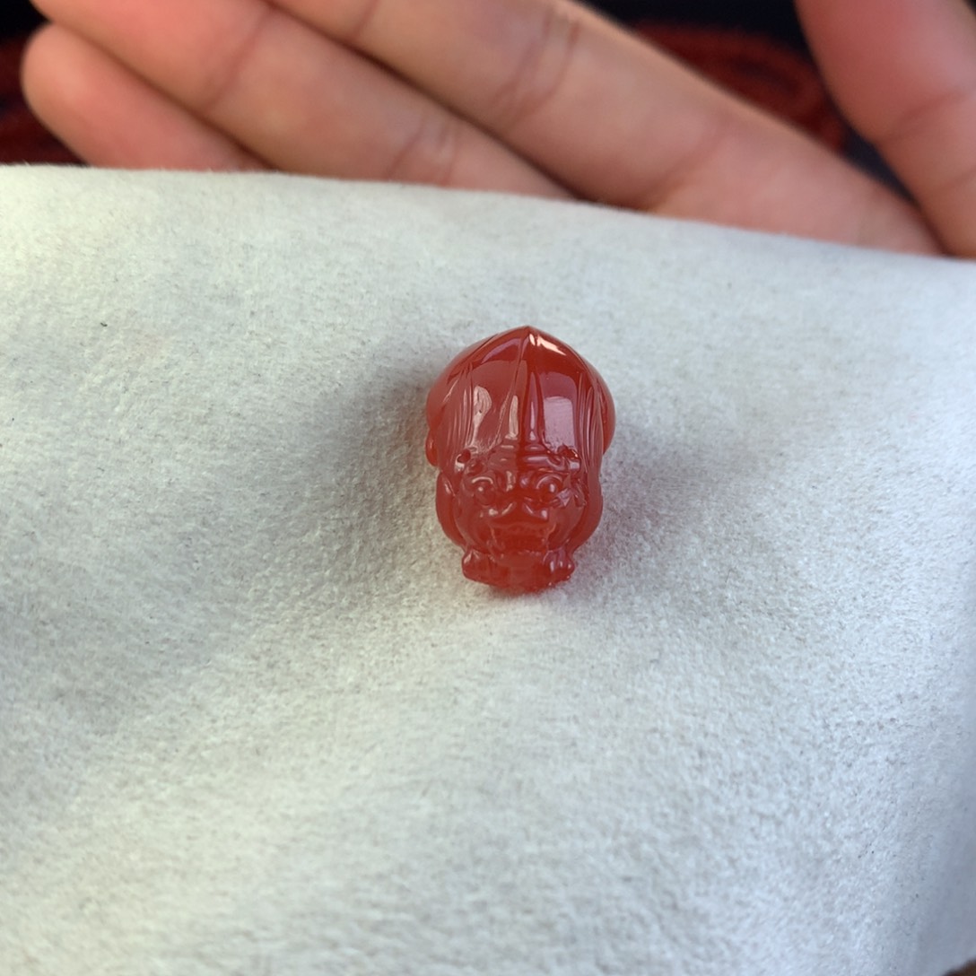 南红玛瑙貔貅未镶嵌