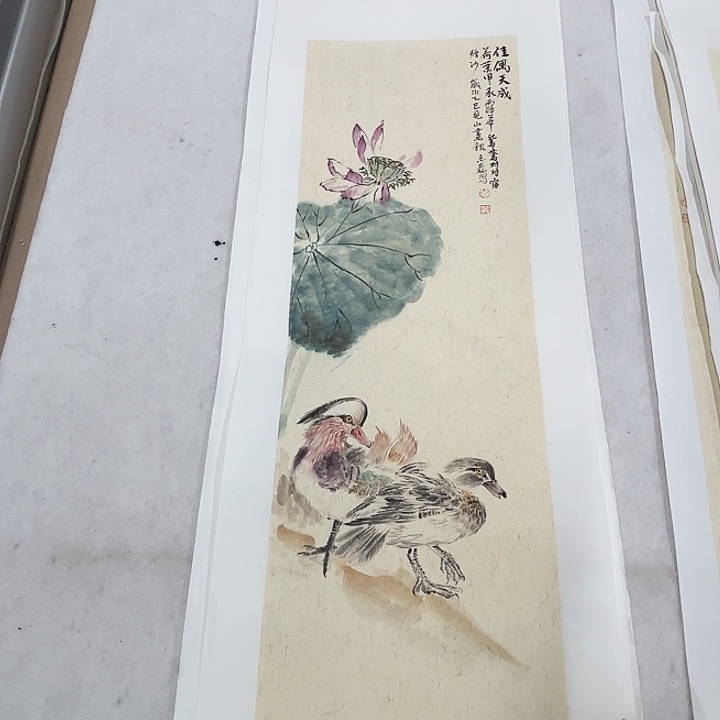 国画秦志磊国画禅意70/23