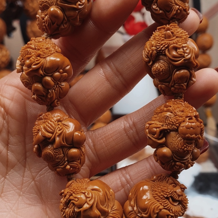 橄榄核手串/手链苗女钟馗2.3