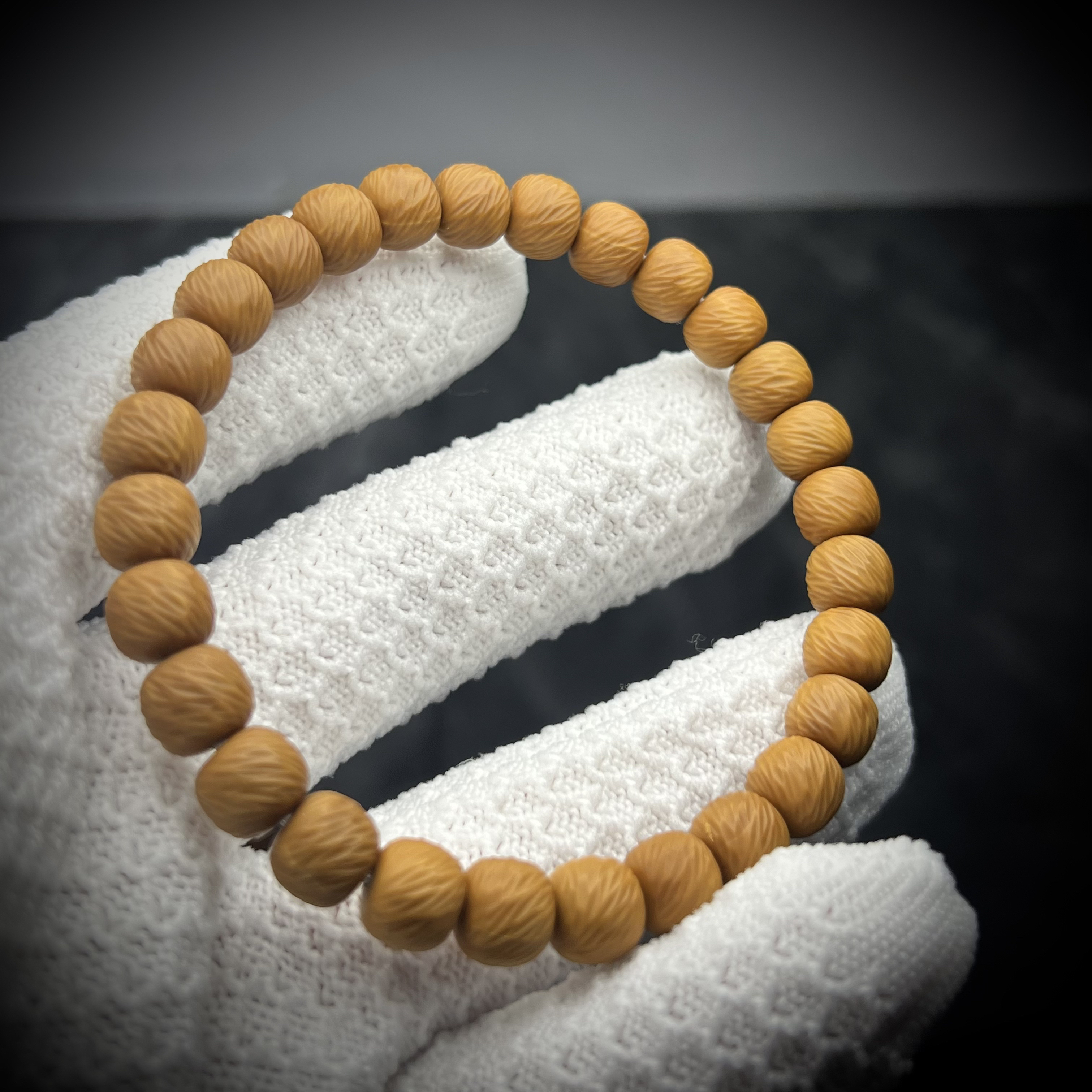 【猴头手串 云锦】精工雕刻 颗颗精选 原皮色