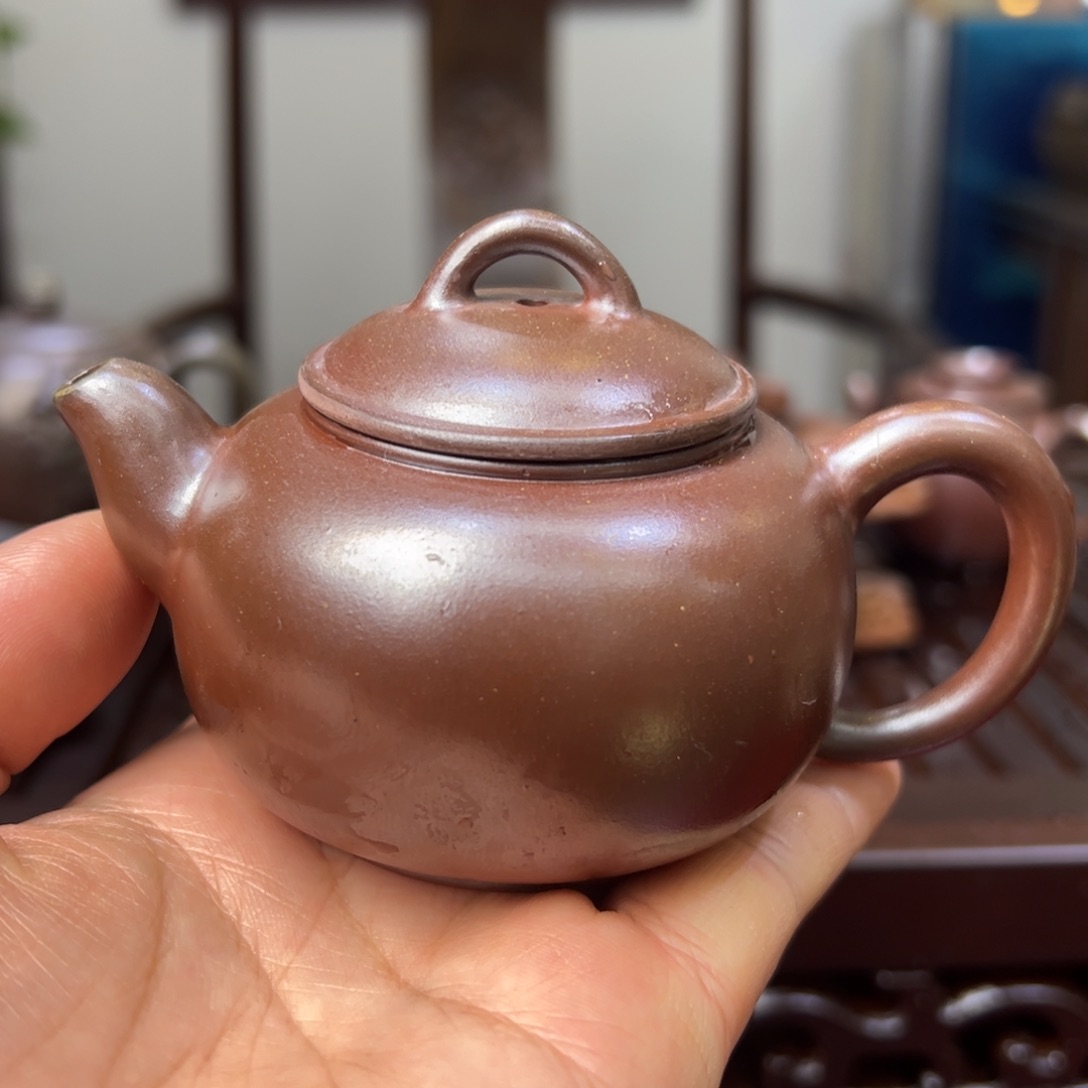 贵台龙窑坭兴陶柴烧壶94