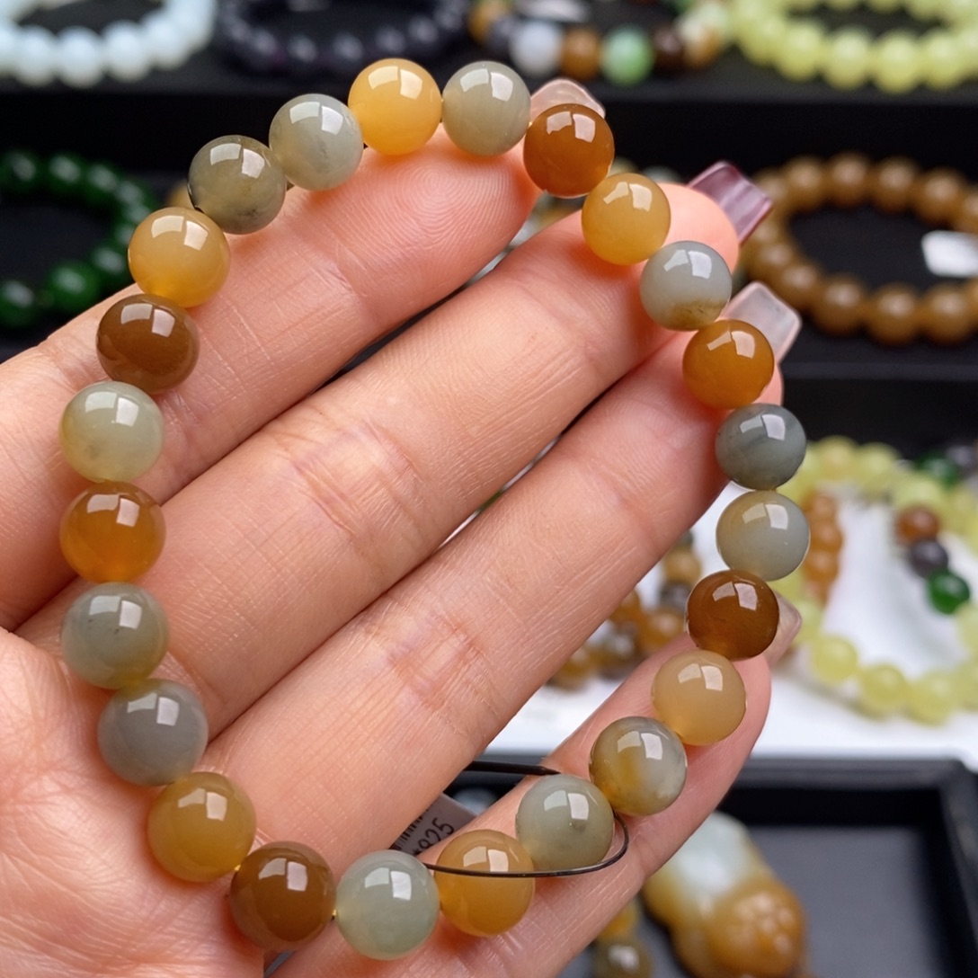 和田玉未镶嵌手串