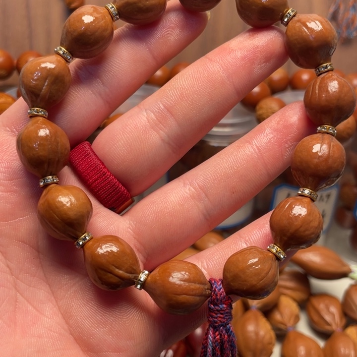 橄榄核手串/手链1.5三面佛