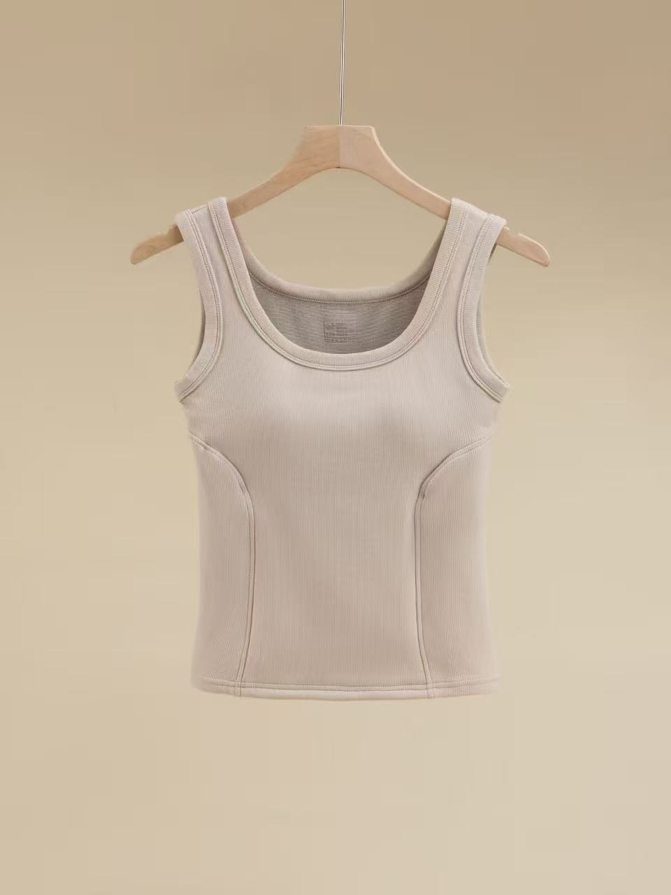 米古古BloomAir# 9907-新 打底内搭亲肤固定杯背心