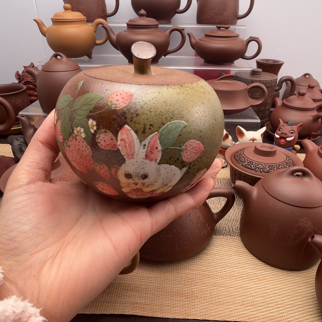 茶壶紫砂茶周边茶叶罐