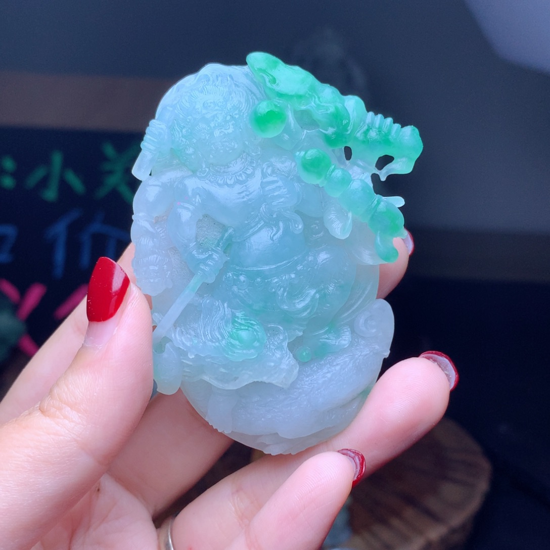 定制翡翠未镶嵌老*翡翠