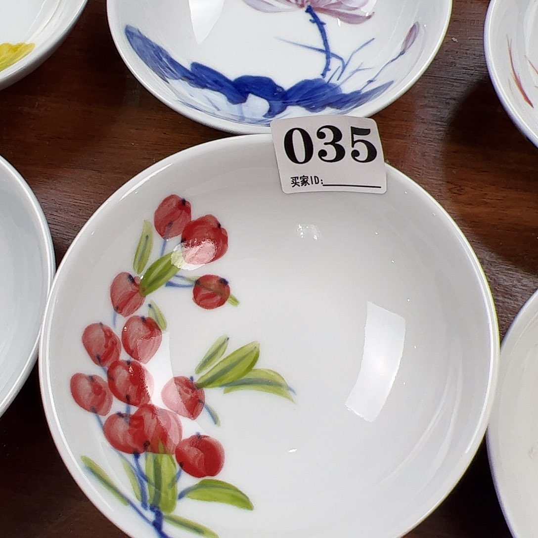 瓷片景德镇陶瓷手工手绘制作