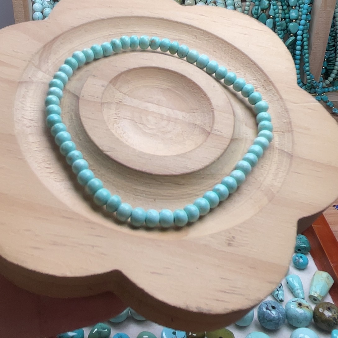 未镶嵌绿松石手串