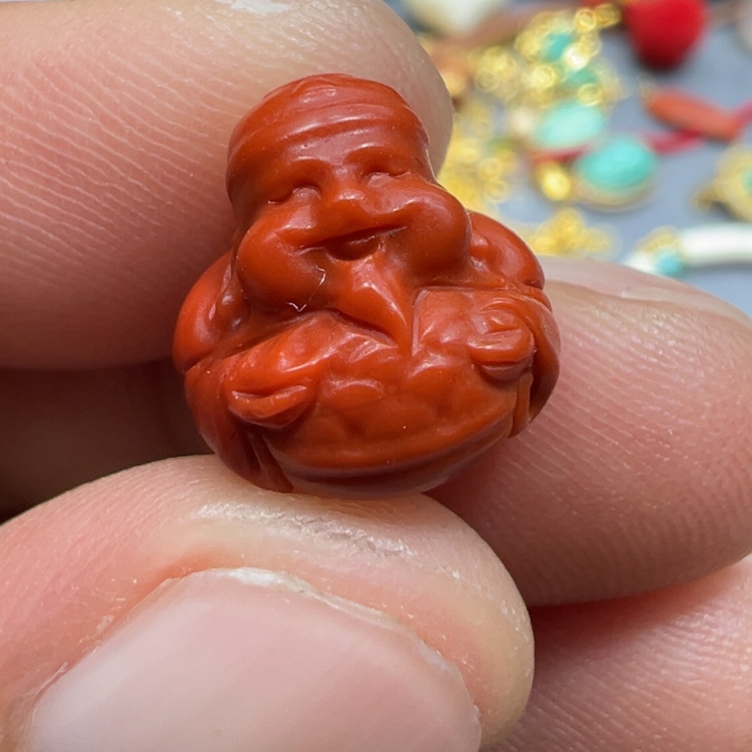 南红玛瑙未镶嵌颈饰