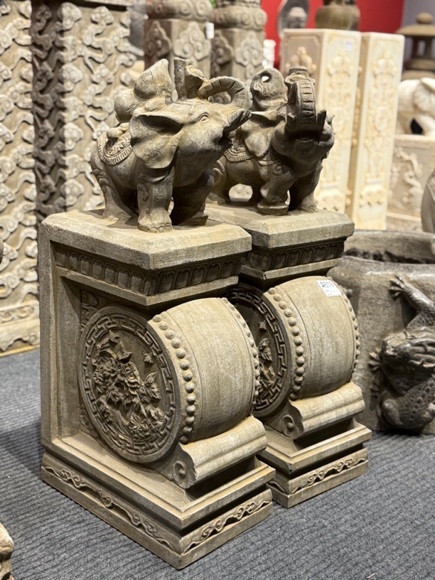 门墩庭院装饰品相如图包邮不卸货