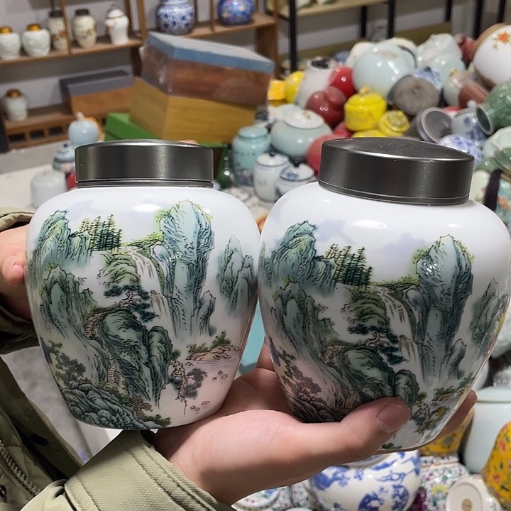 陶瓷罐茶叶罐密封罐