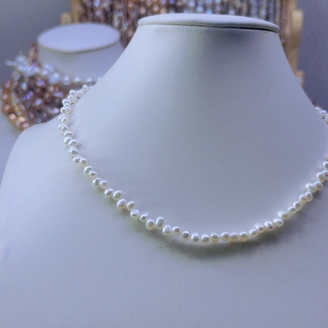 淡水珍珠手绳合金