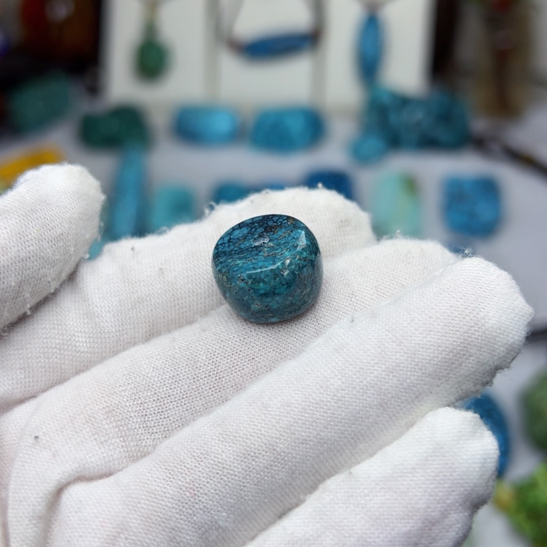 绿松石珠宝奇石未镶嵌