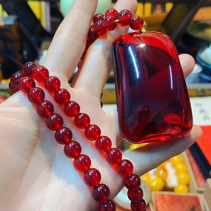 琥珀颈饰未镶嵌主播的节目有多