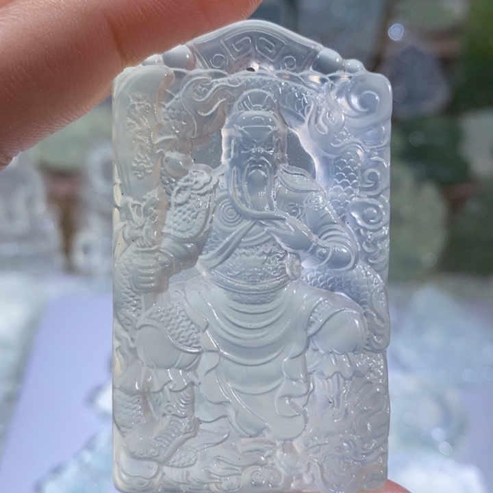 岫玉未镶嵌吊坠吊坠