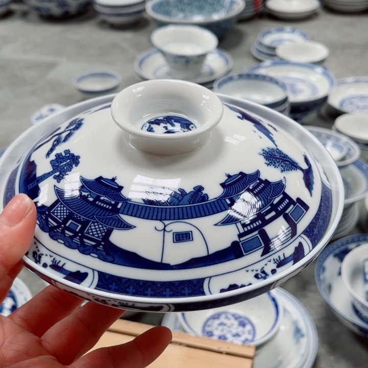 碗青花玲珑梧桐和和气