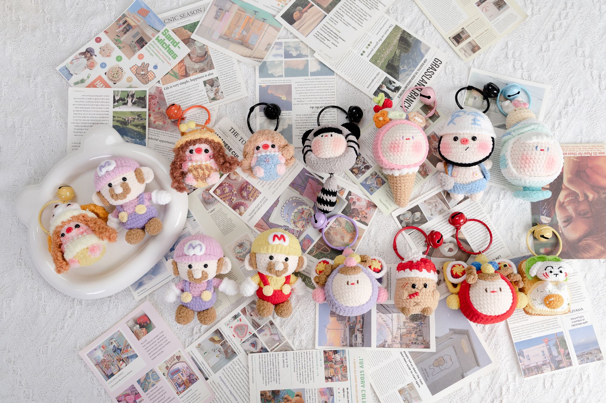 【拆袋】“娃娃捞”手工钩织盲袋