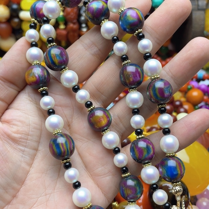 树脂制品78号彩色项链