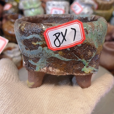 粗陶花盆手工花盆制作就这样了