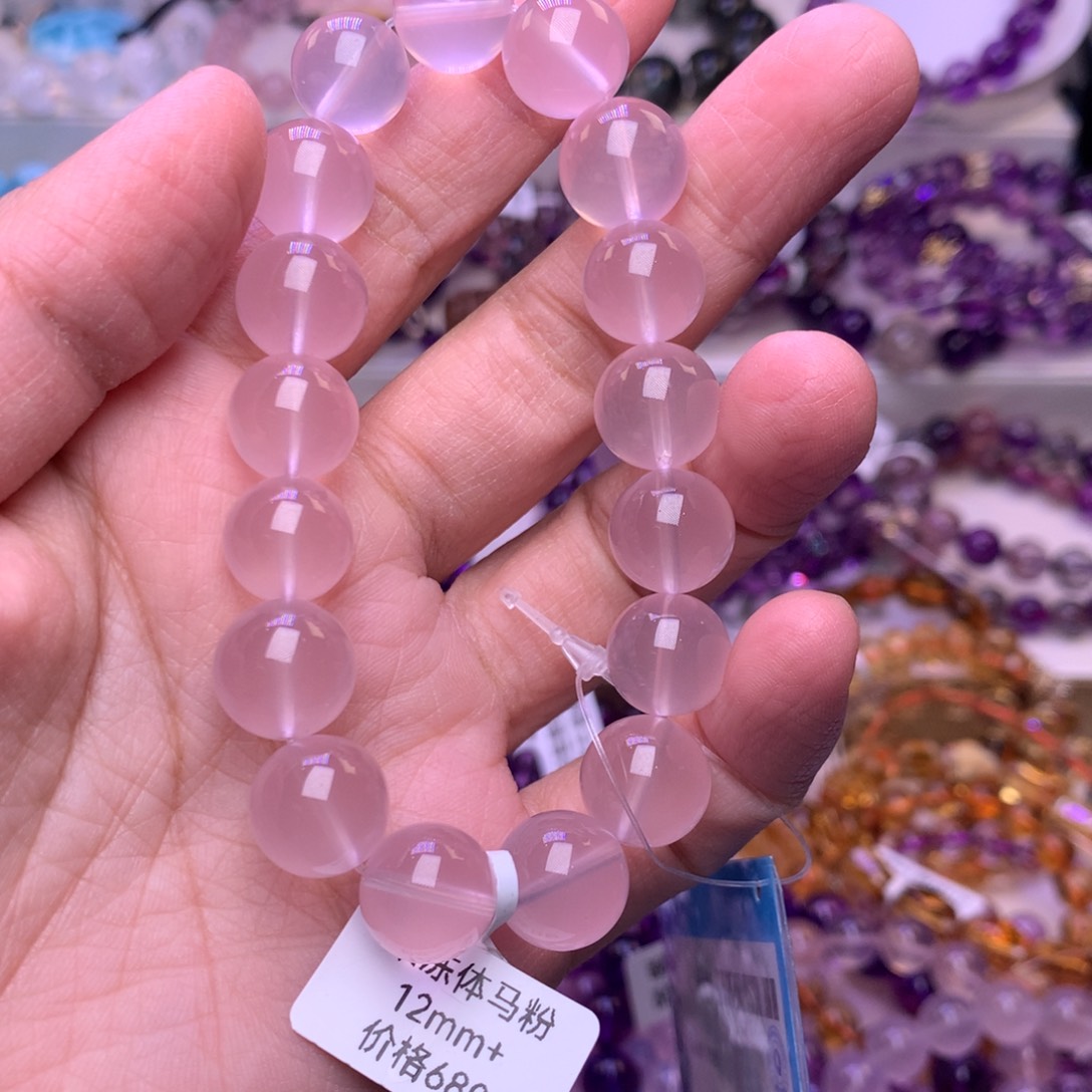 紫晶颈饰未镶嵌手链