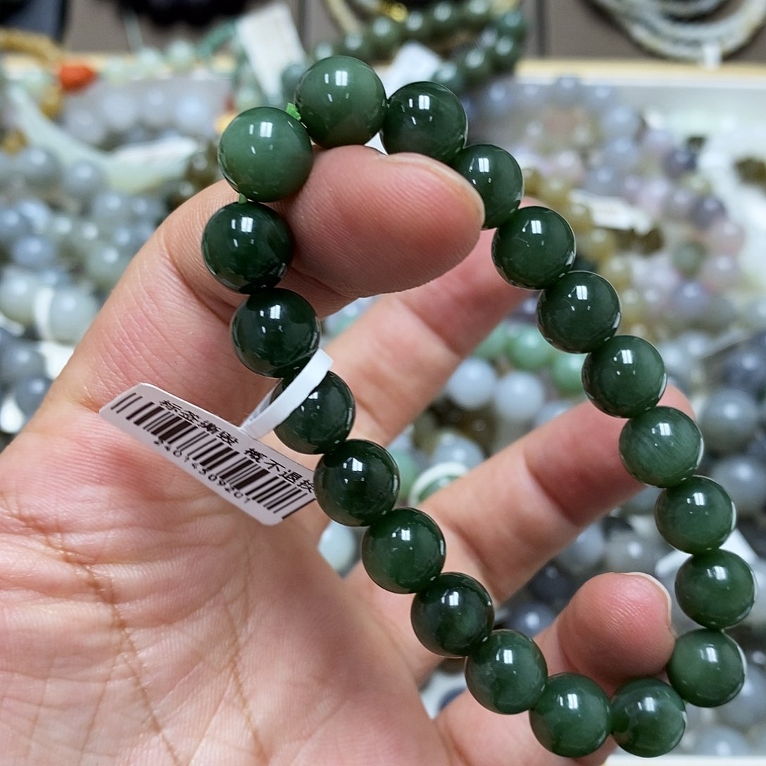 和田玉手链未镶嵌