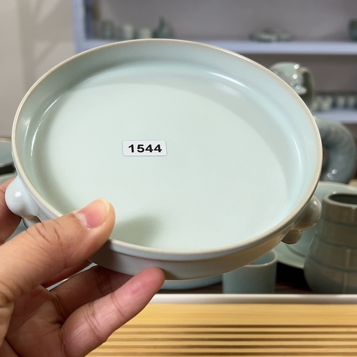 杯?**?1544三足洗原产地汝瓷作品