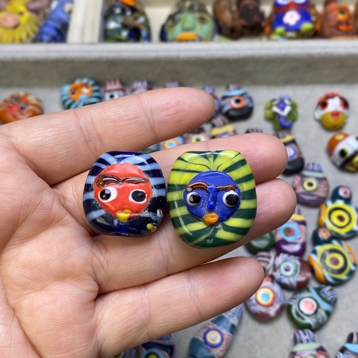 琉璃颈饰福利配件两个070