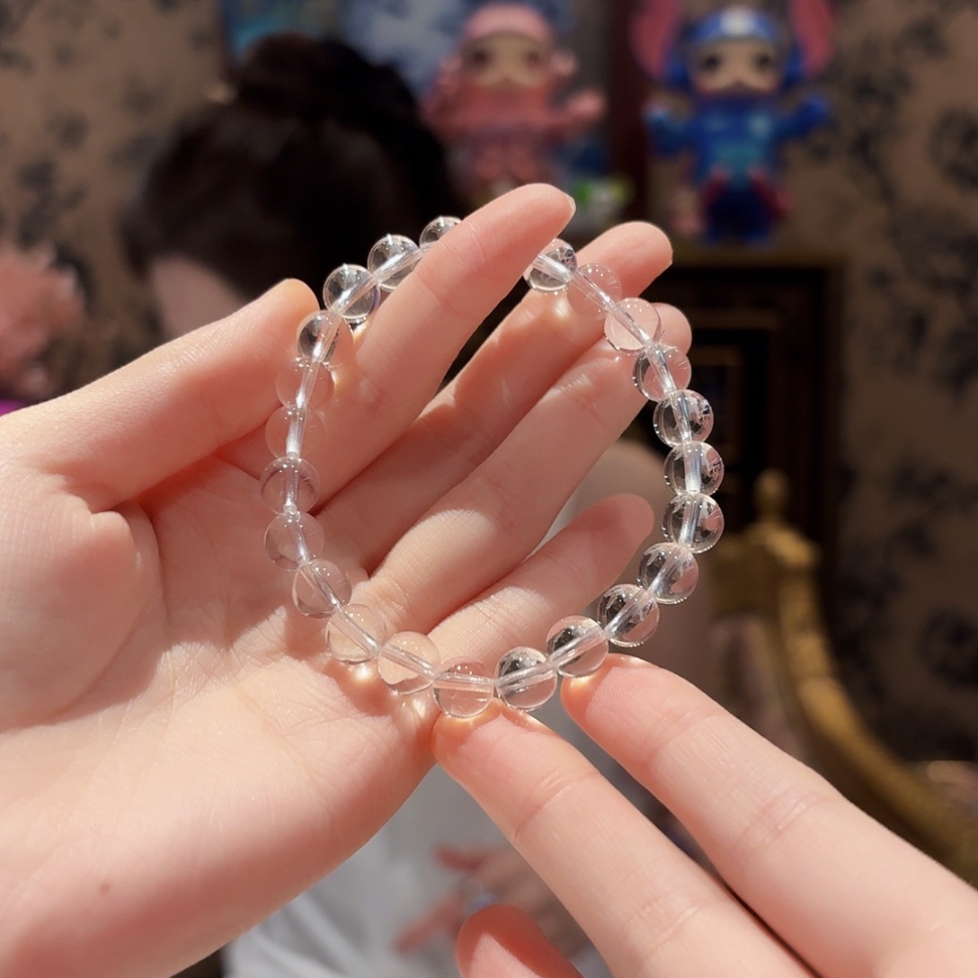 水晶手链未镶嵌多样性发其一