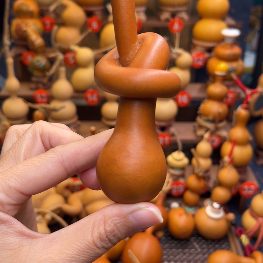 3***生老皮单扣精品葫芦