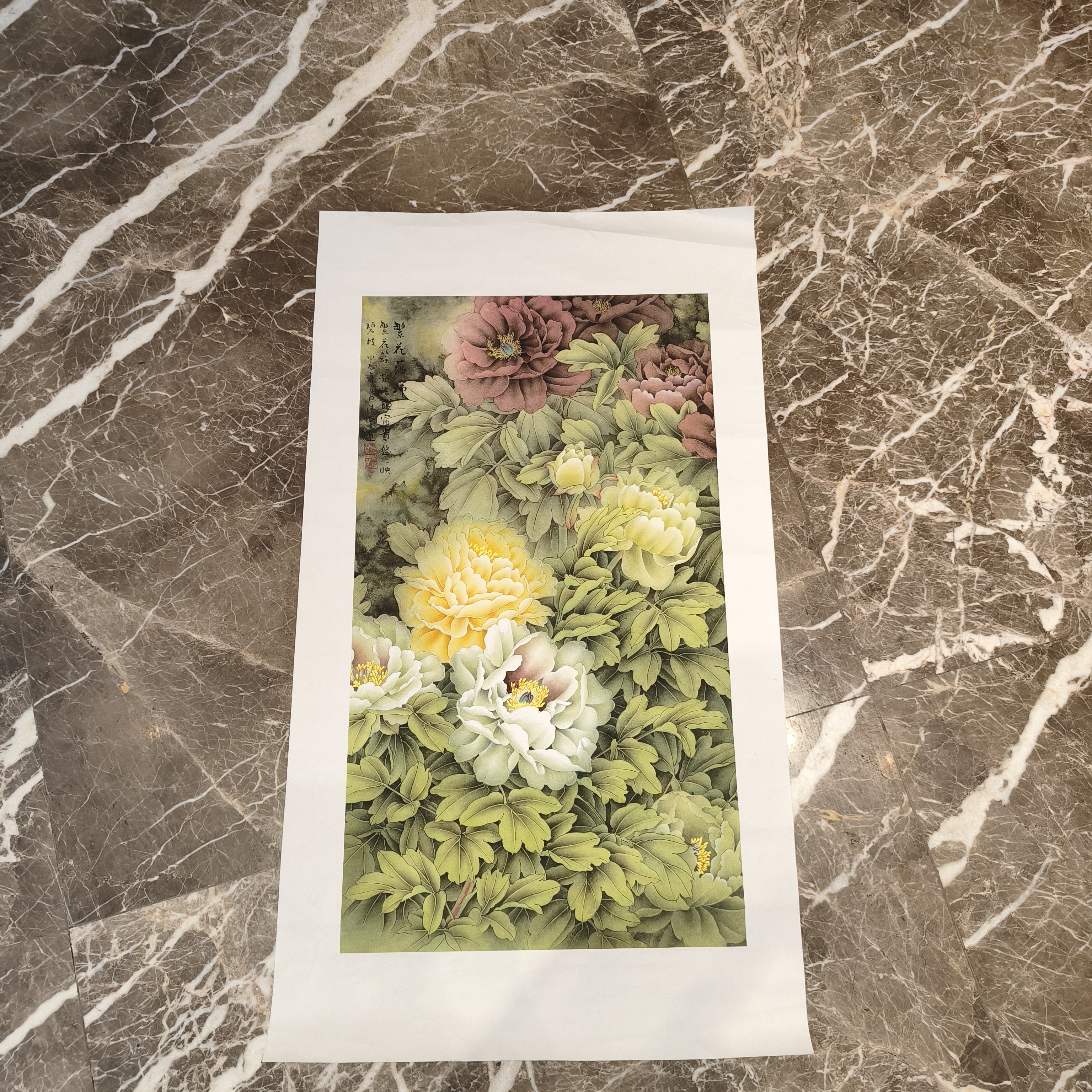 精品现代装饰画白清堂