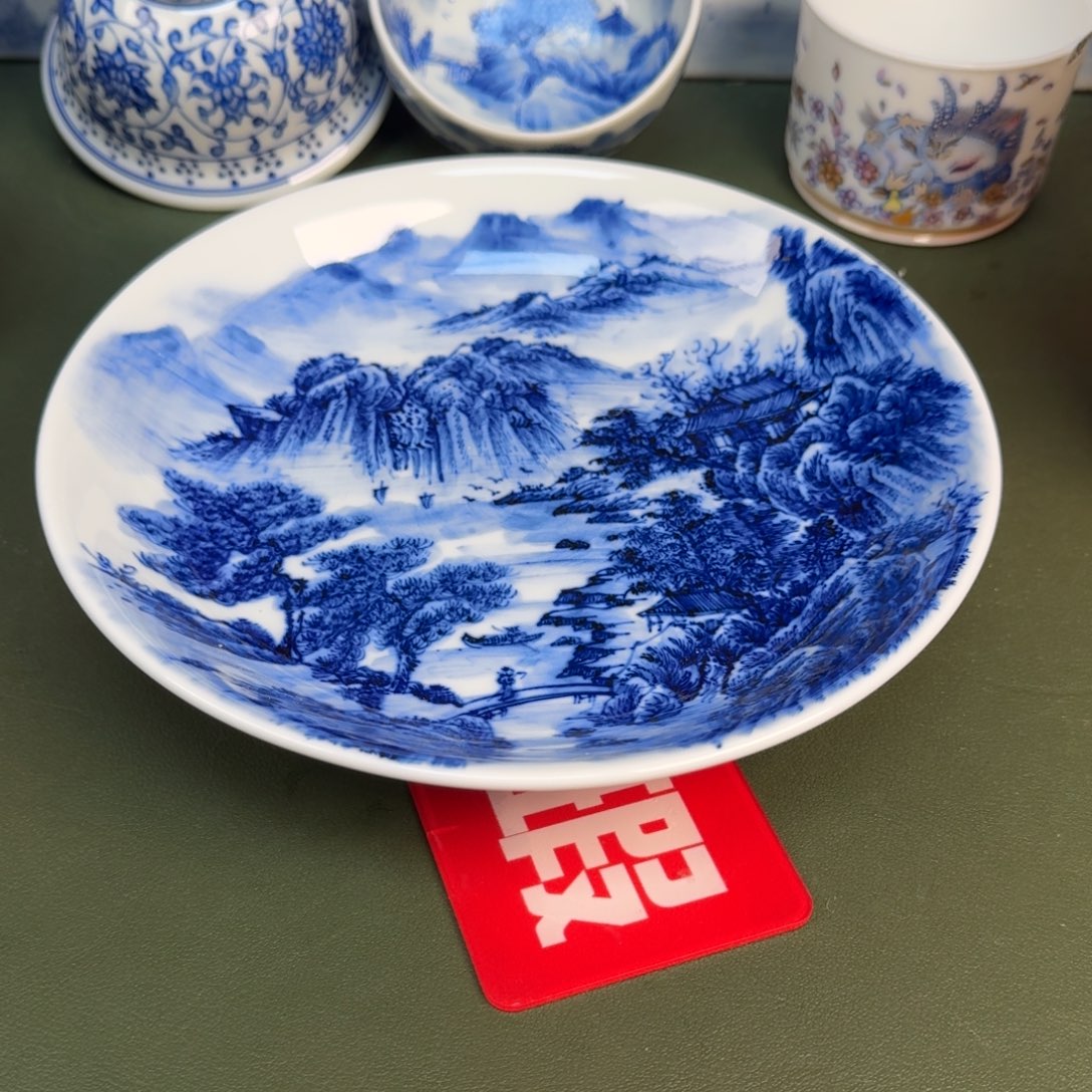 陶景德镇纯手绘茶具圆圆255