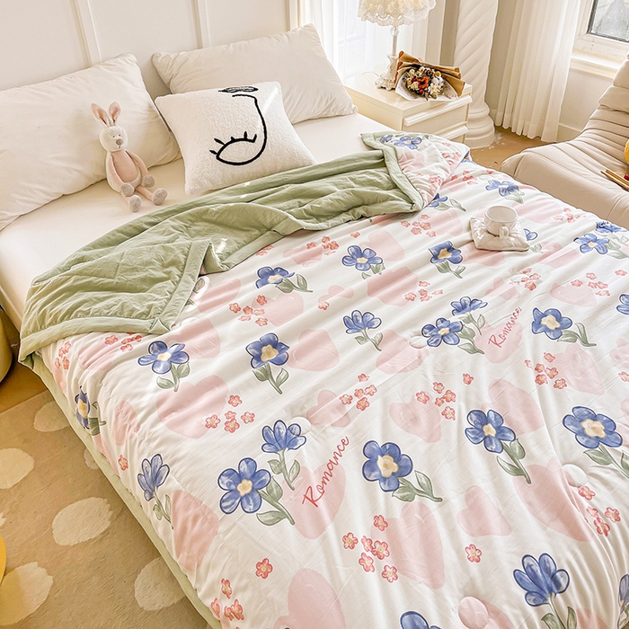 【艳子专属】 2025新款7A抗菌水洗棉印花大豆夏被夏凉被