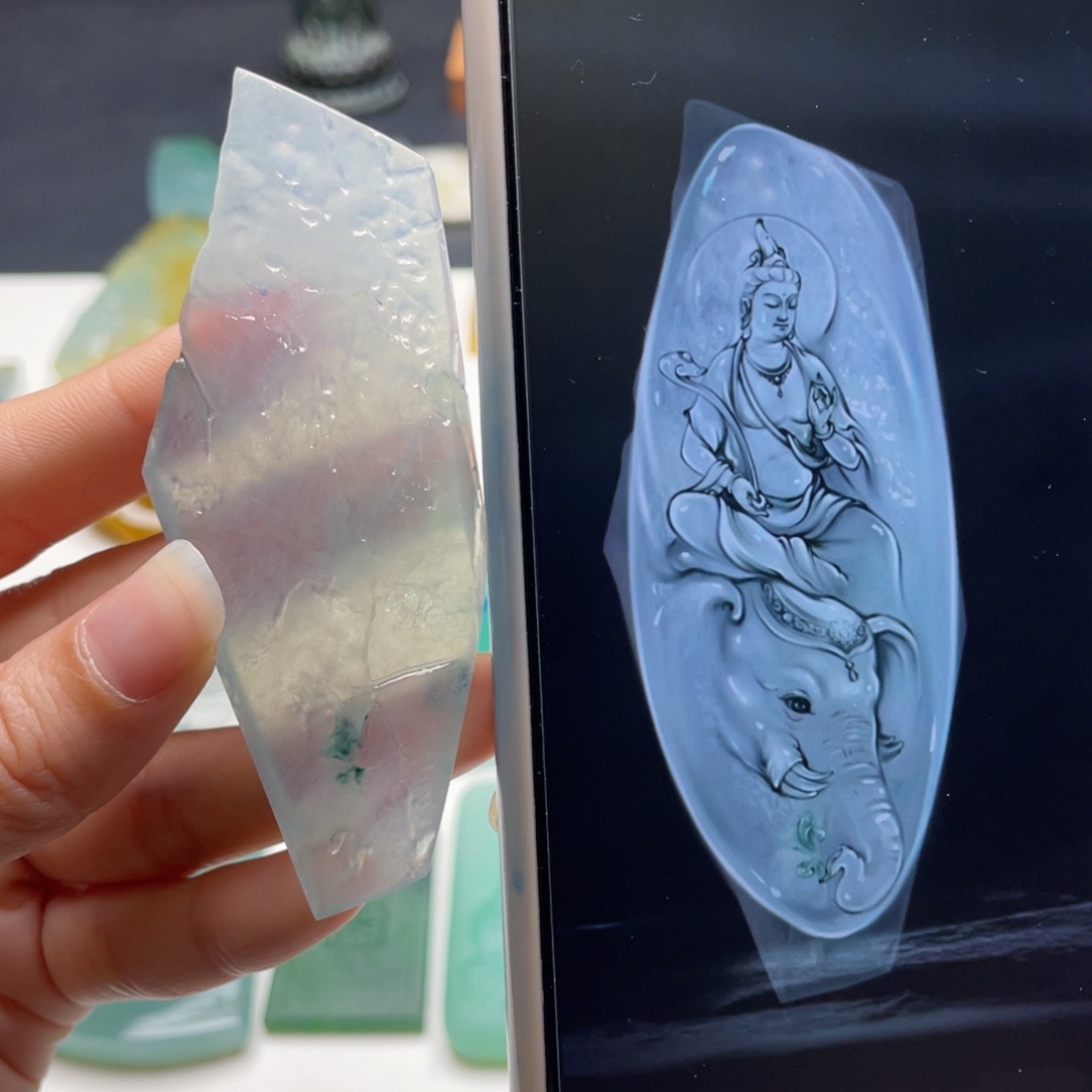 定制翡翠未镶嵌包工包料