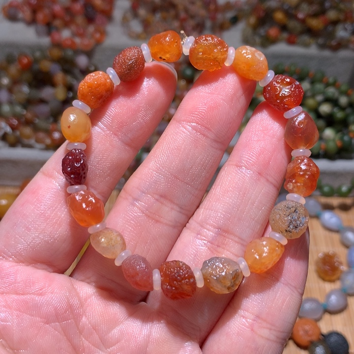 玛瑙/玉髓车挂未镶嵌