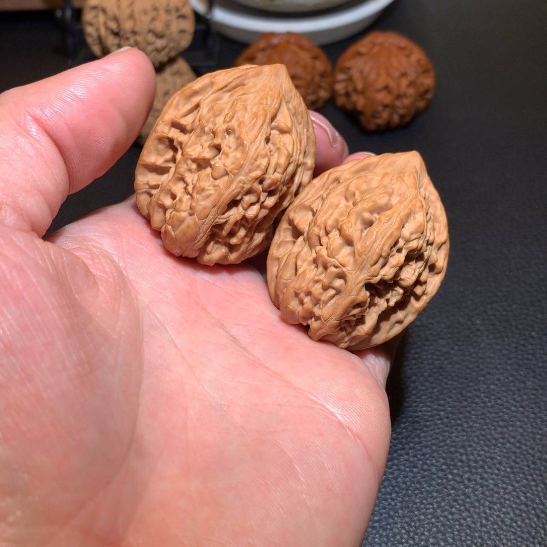 文玩核桃把件鸡心38