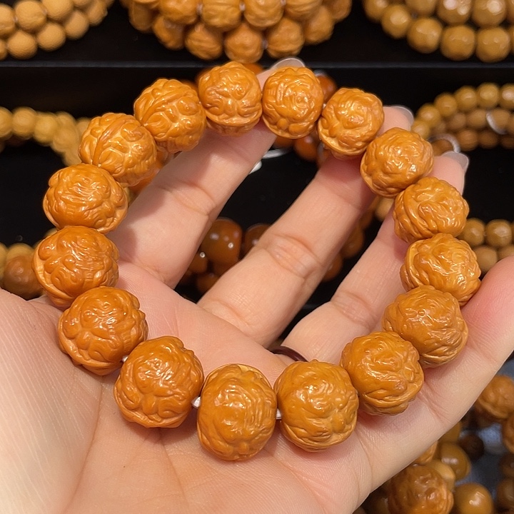 手串猴头核桃猴头