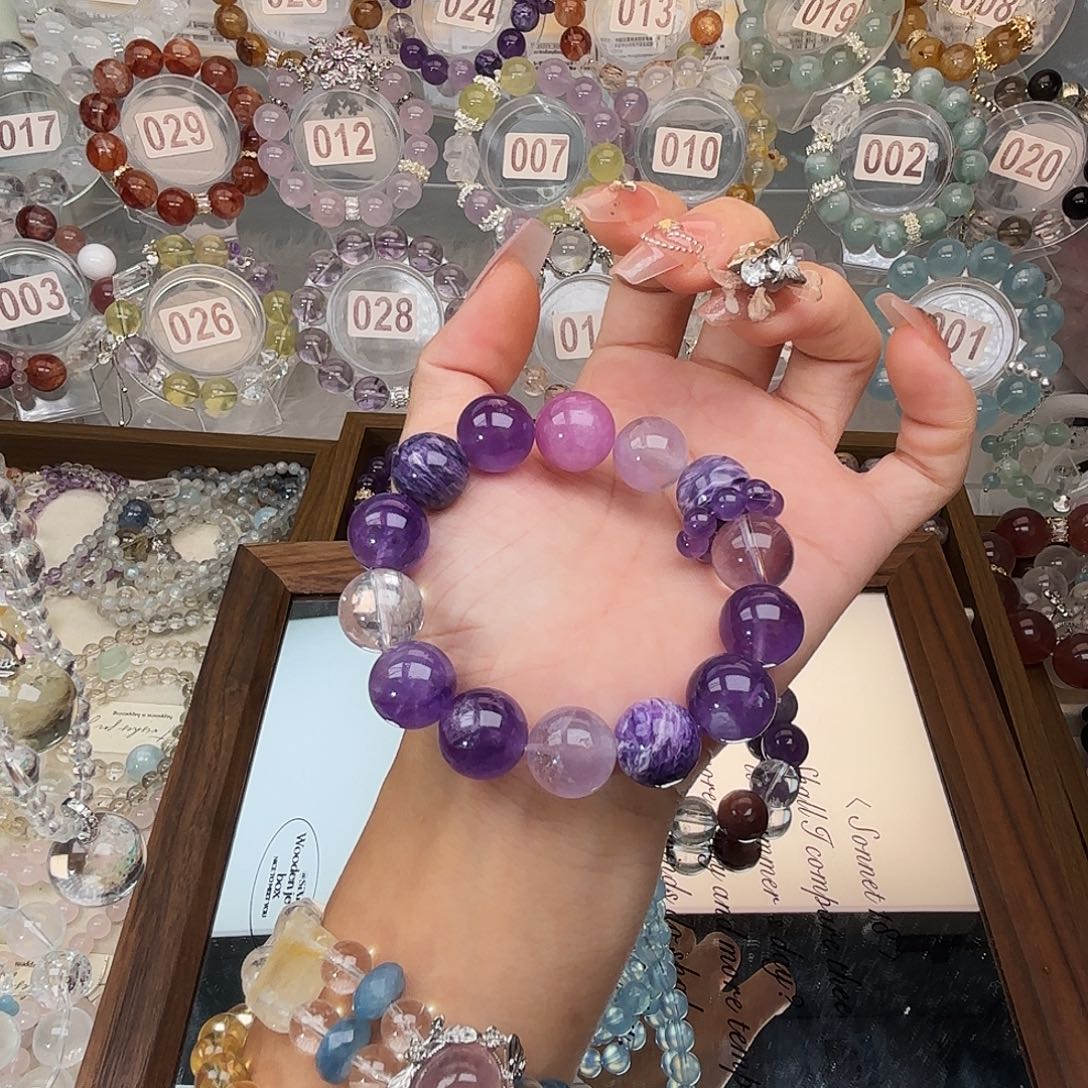 甜***蜜银S925镶嵌手链水晶888889999