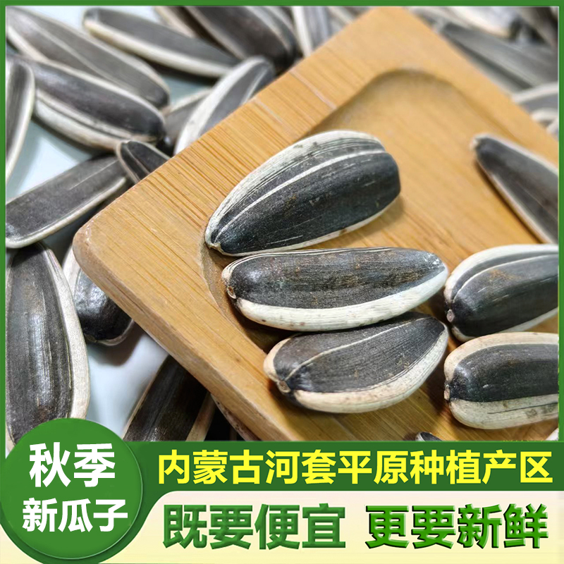 内蒙古新瓜子原味葵花籽生熟可选香脆可口追剧零食