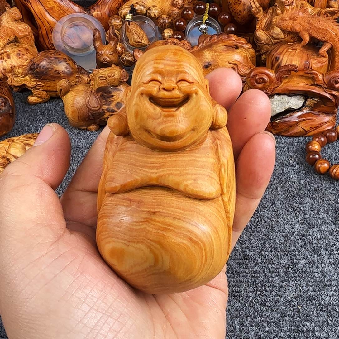 柏木太行崖柏坨子弥勒