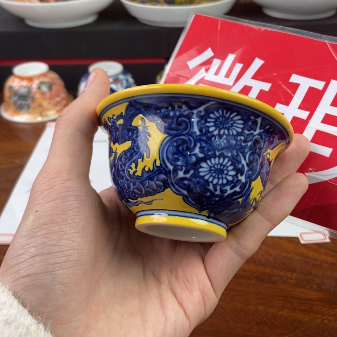 杯景德镇手绘陶瓷艺术