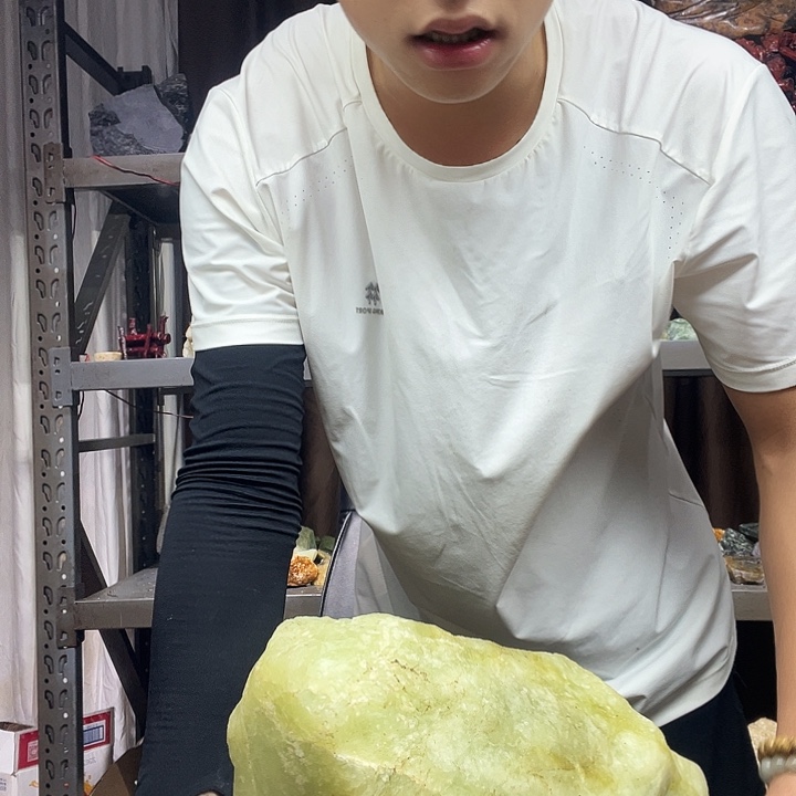 用***7蛇纹石玉未镶嵌珠宝奇石10