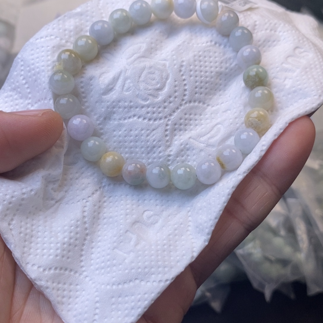 翡翠未镶嵌手链翡翠