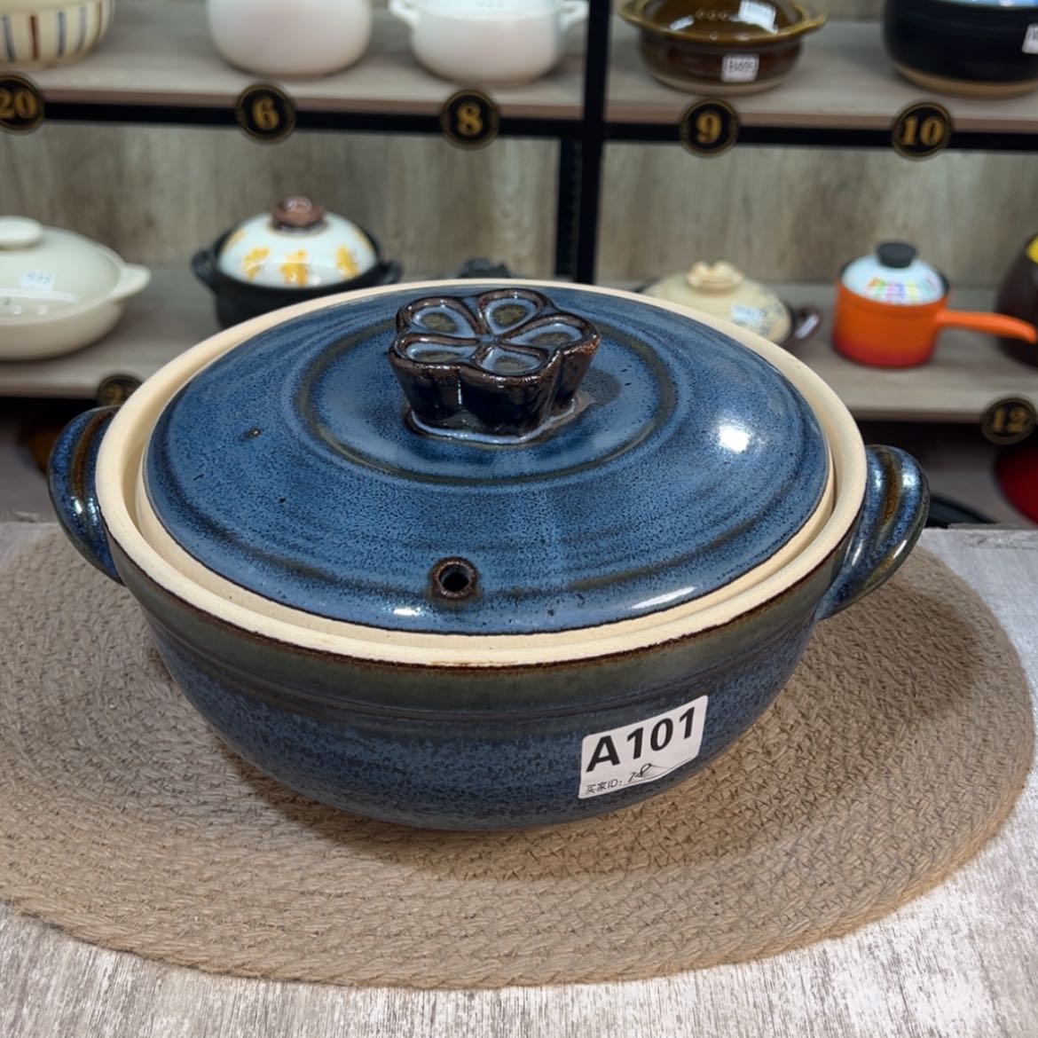 【闪购商品】2升粗陶砂锅微瑕疵品101