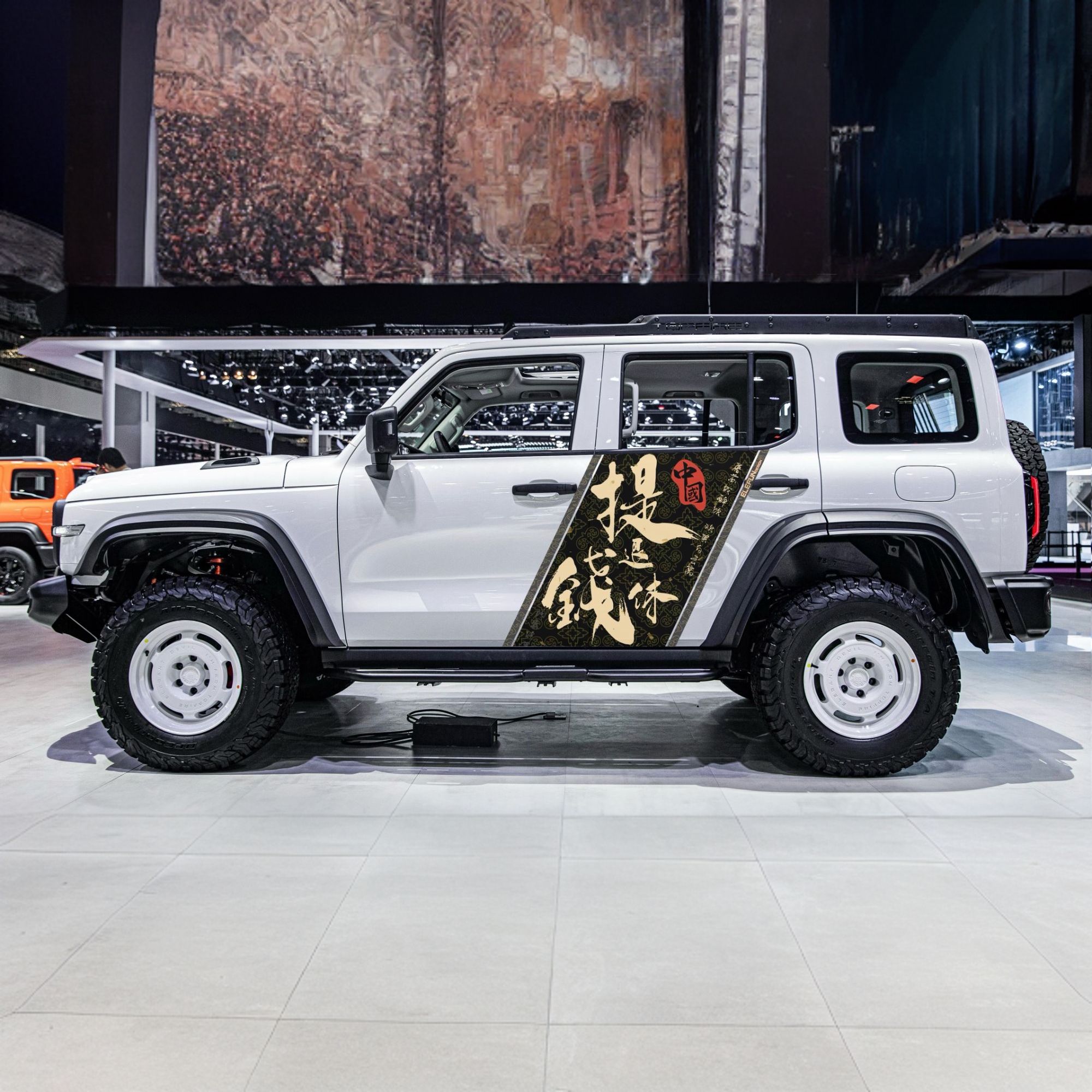 【所有车型通版】大福闯年关原创拉花/车贴/门窗贴/新式拜年