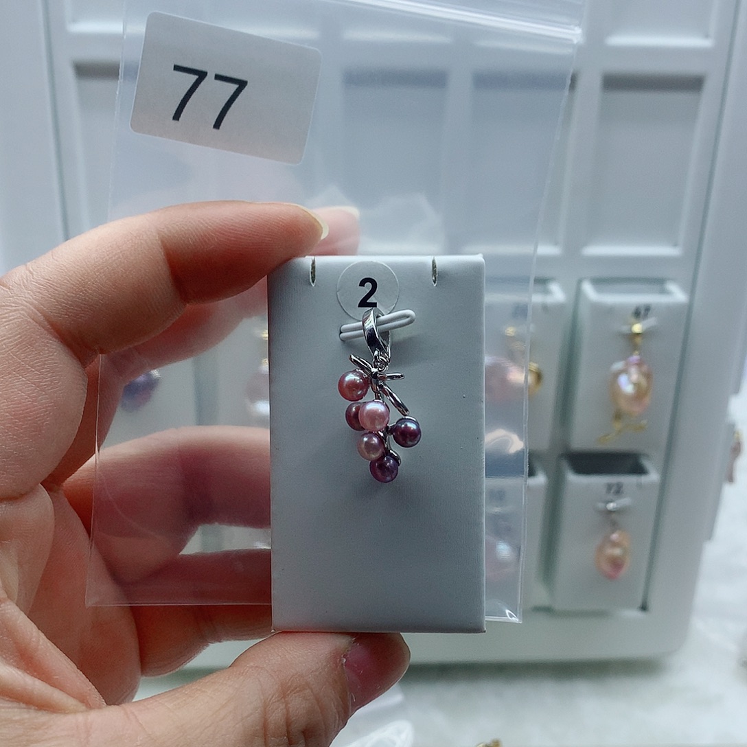 吊坠(不含链)合金淡水珍珠