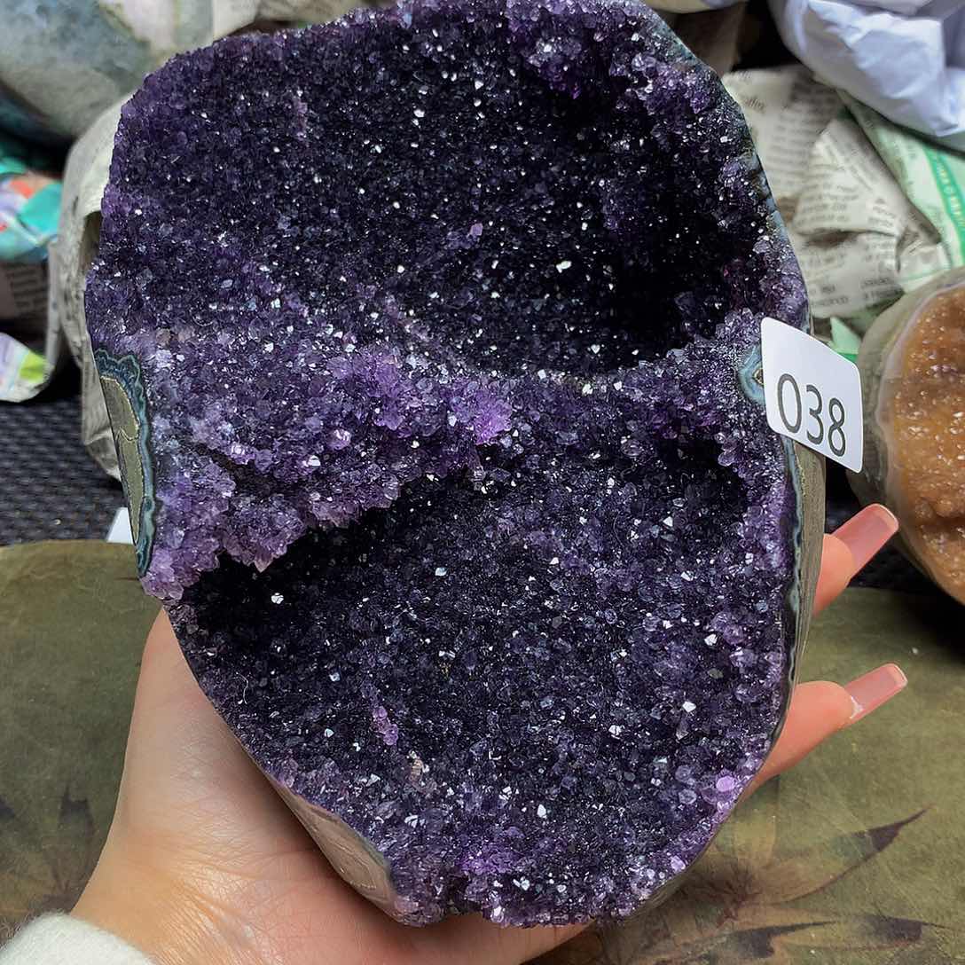紫晶大型摆件（非配饰）未镶嵌
