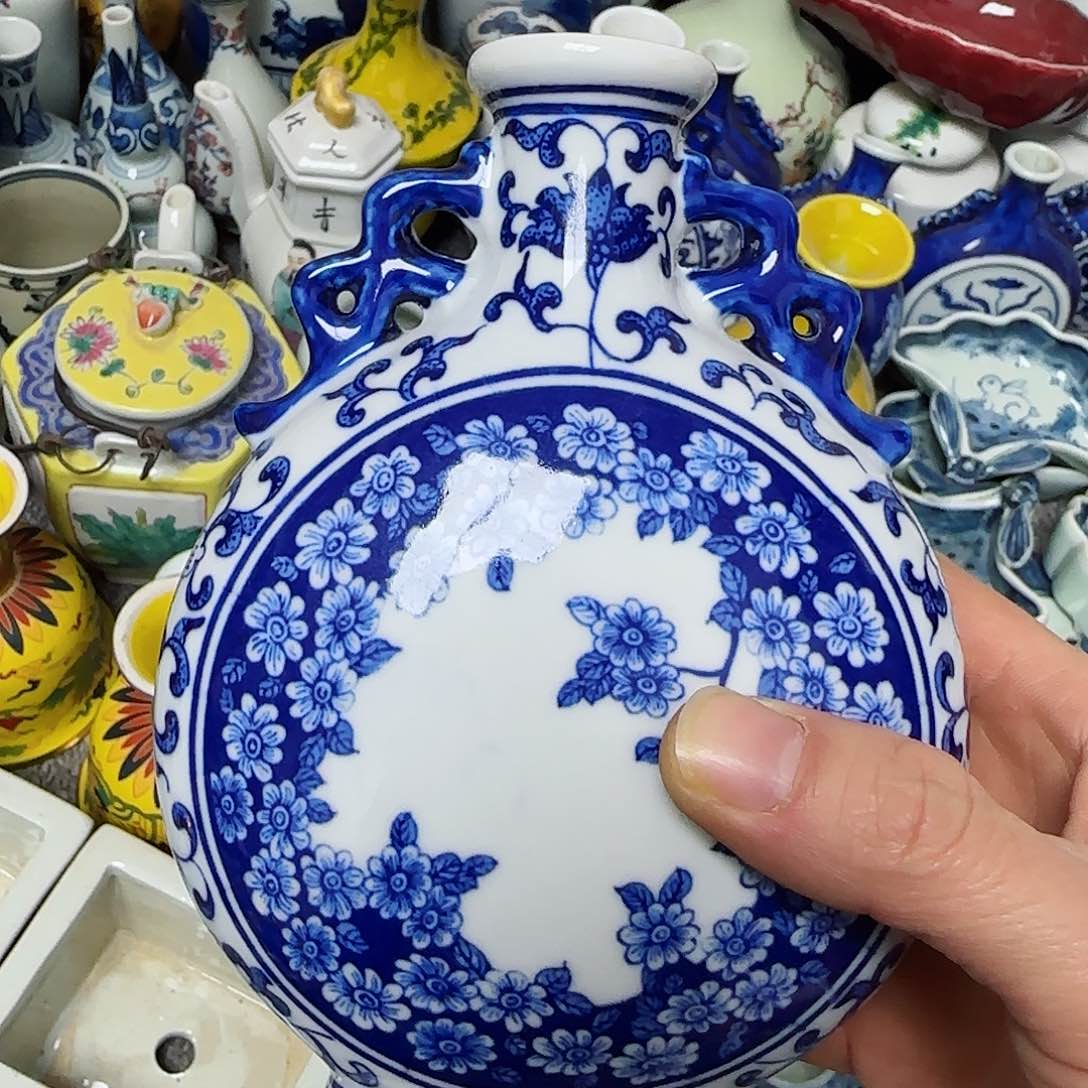 摆件瓷器的工艺技术水平